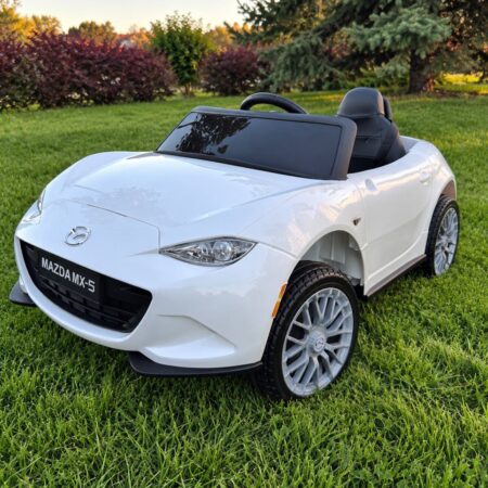 Дитячий повнопривідний електромобіль Bambi Mazda MX-5,біла