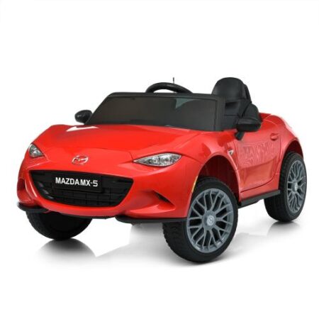 Дитячий повнопривідний електромобіль Bambi Mazda MX-5,червоний