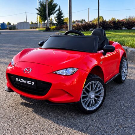 Дитячий повнопривідний електромобіль Bambi Mazda MX-5,червоний