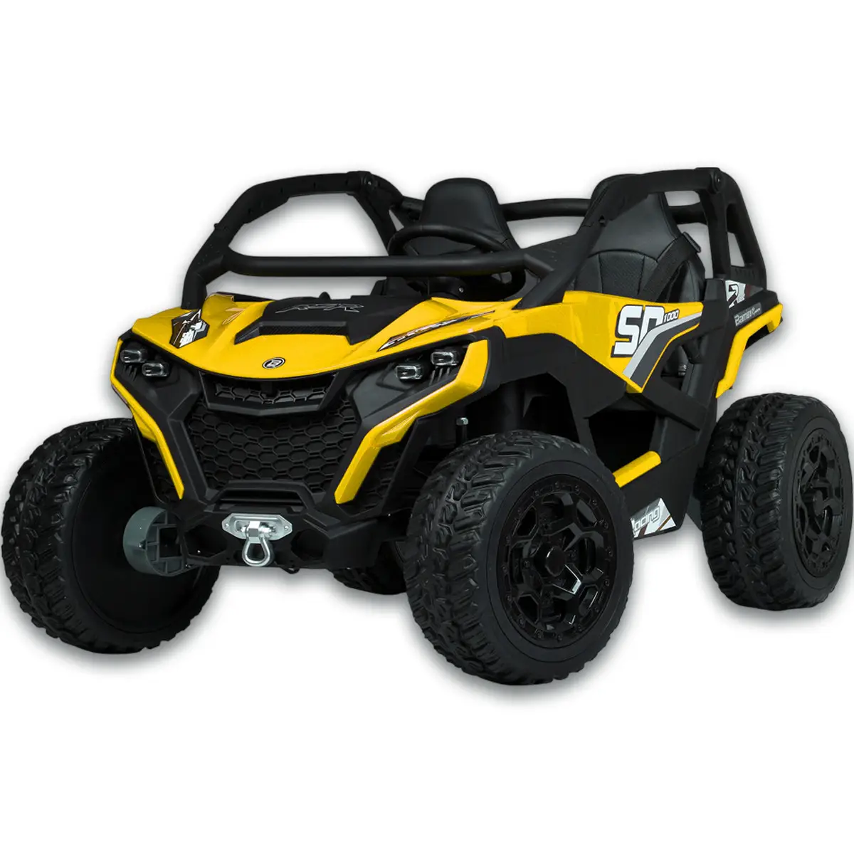 Детский электромобиль Bambi Джип 4х4 SD1000 (MP3), желтый