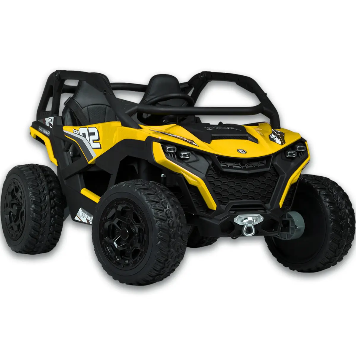 Детский электромобиль Bambi Джип 4х4 SD1000 (MP3), желтый