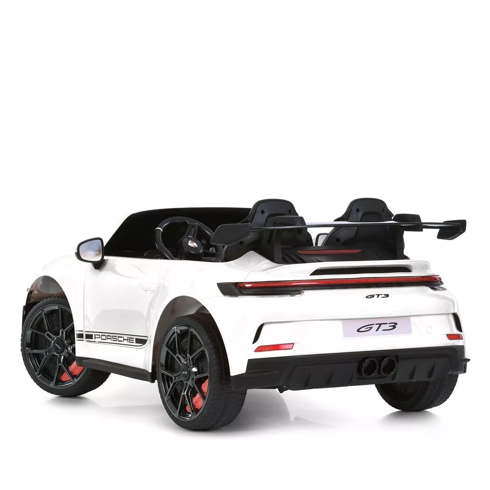 Дитячий електромобіль Bambi Porshe 911(MP4) зі спойлером, білий