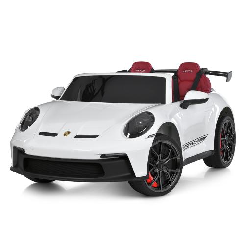 Дитячий електромобіль Bambi Porshe 911(MP4) зі спойлером, білий