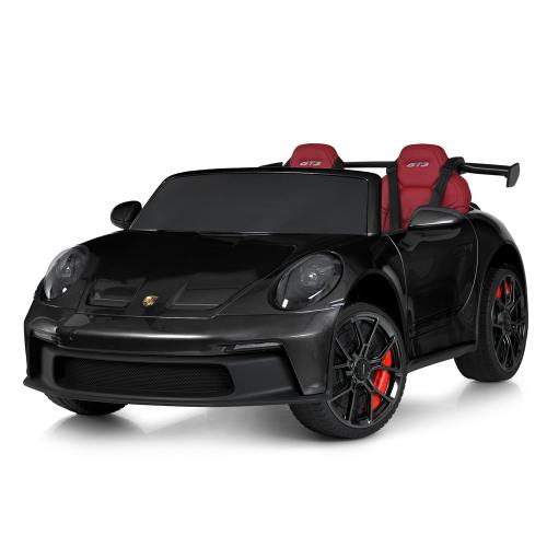 Дитячий електромобіль Bambi Porshe 911(MP4) зі спойлером, чорний