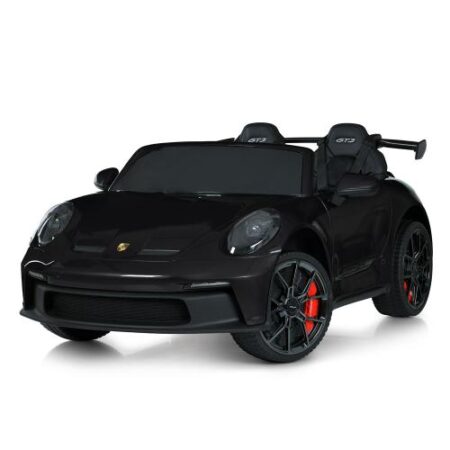 Дитячий електромобіль Bambi Porshe 911 двомісний зі спойлером, чорний