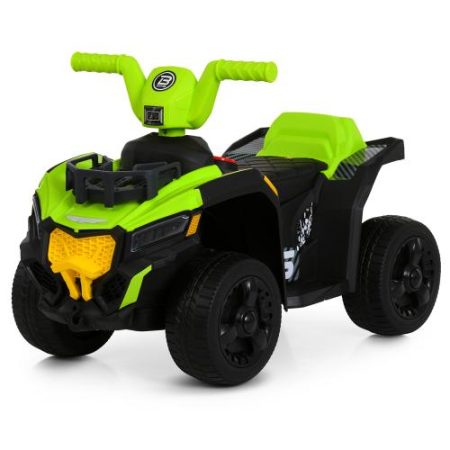 Дитячий електроквадроцикл Bambi з батьківською ручкою, зелений