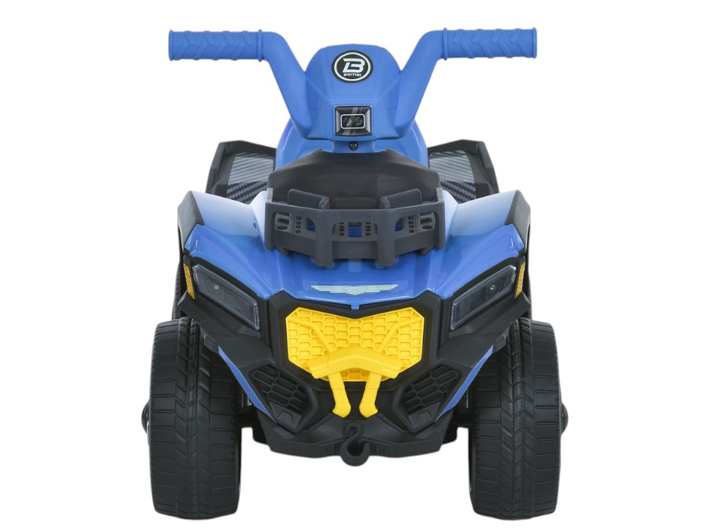 Дитячий електроквадроцикл Bambi з батьківською ручкою, синій