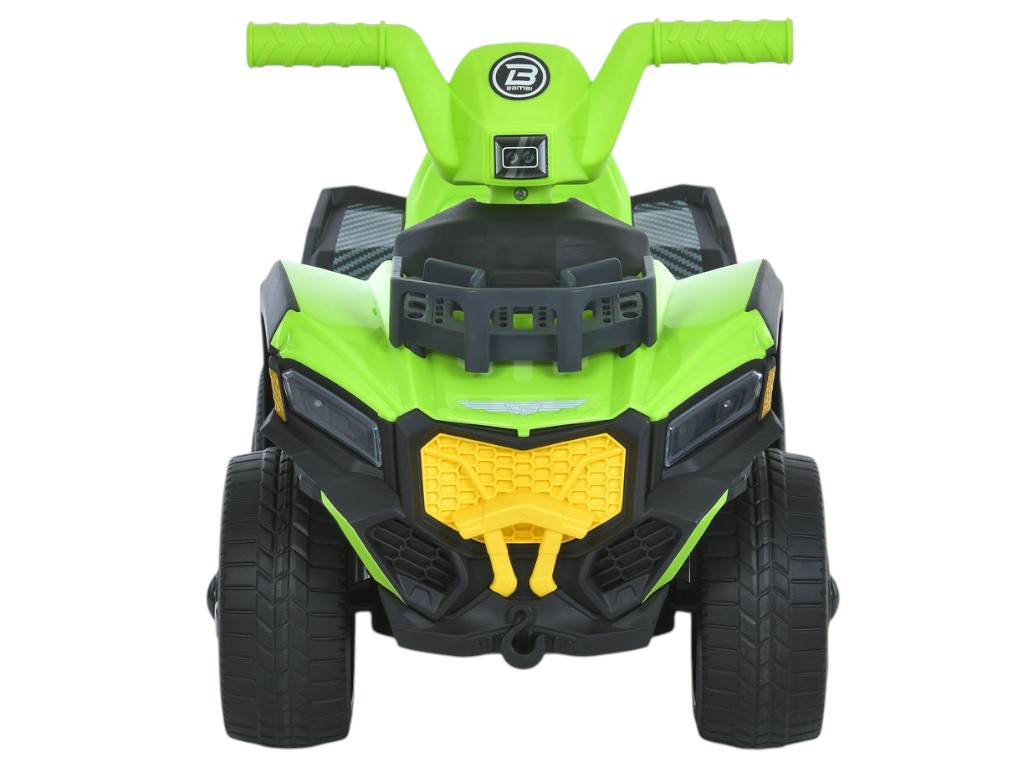 Дитячий електроквадроцикл Bambi з батьківською ручкою, зелений