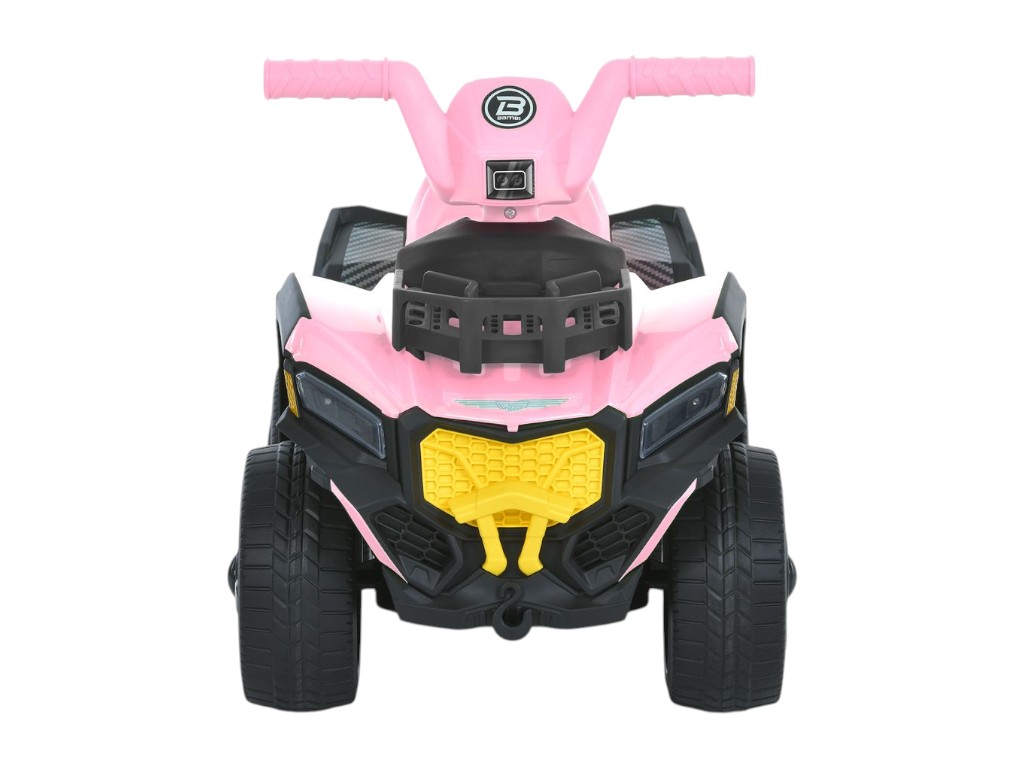 Детский электроквадроцикл Bambi с родительской ручкой, розовый