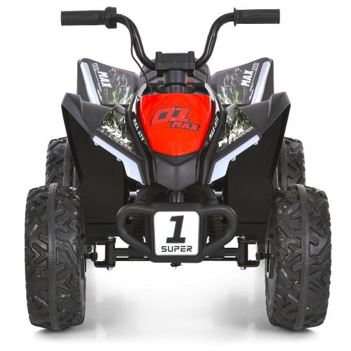 Дитячий електроквадроцикл Bambi 1 Super з ручкою для транспортування, червоний