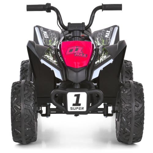 Дитячий електроквадроцикл Bambi 1 Super з ручкою для транспортування, рожевий