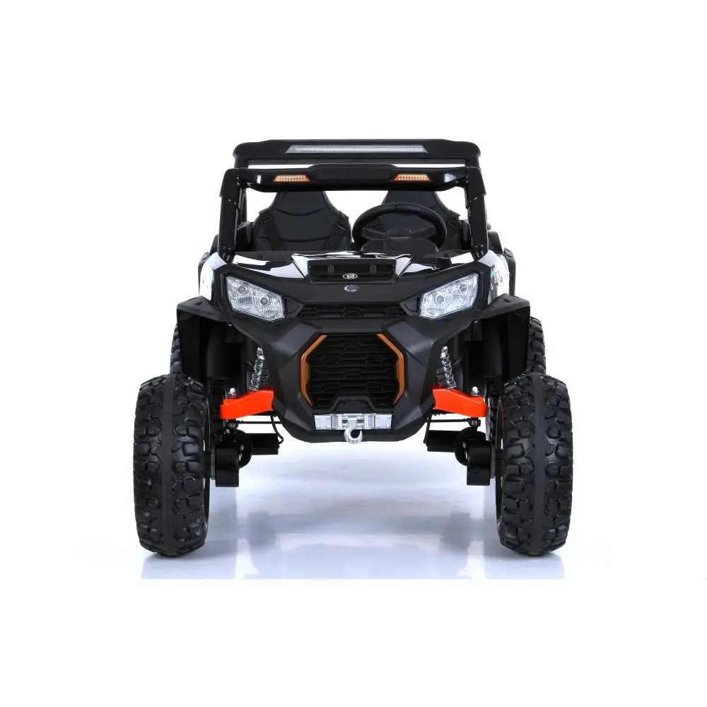 Дитячий електромобіль Bambi Buggi з підвіскою, чорно-блакитний