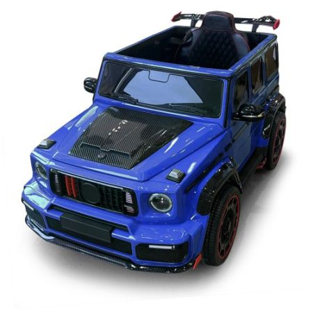 Дитячий електромобыль Bambi Mercedes G-Class зі спойлером та тюнінгом, синій