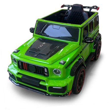 Детский электромобиль Bambi Mercedes G-Class со спойлером и тюнингом, зеленый