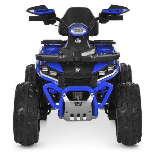 Дитячий електроквадроцикл Bambi одномісний, синій