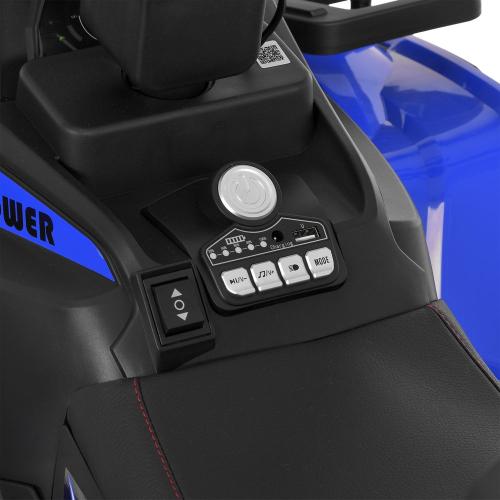 Дитячий електроквадроцикл Bambi одномісний, синій