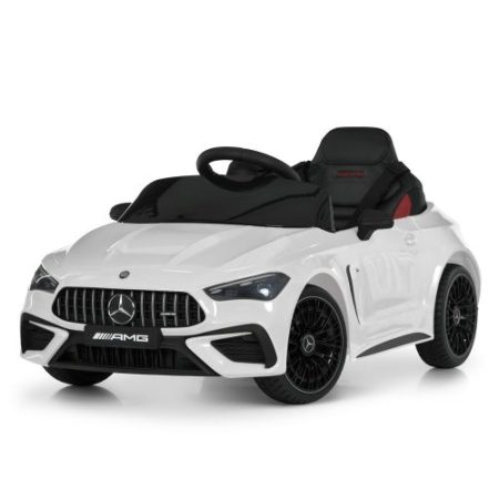 Дитячий електромобіль Bambi Mercedes AMG одномісний, білий