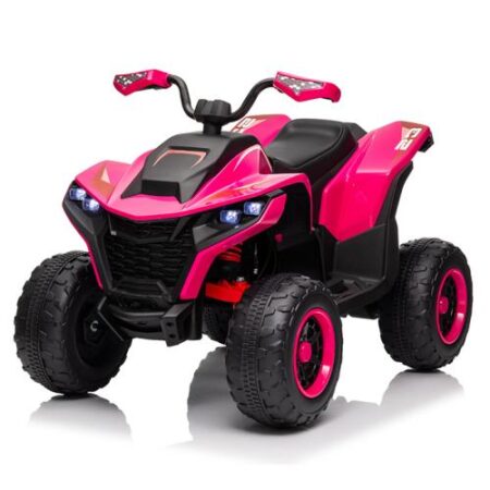 Дитячий електроквадроцикл Bambi, повнопривідний,з пультом керування, MP3 та BLUETOOTH, рожевий