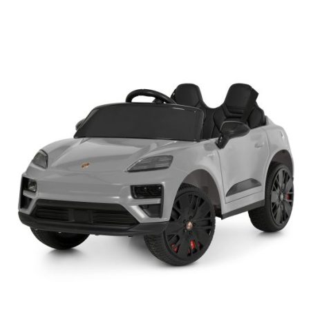 Дитячий електромобіль Porshe Cayen одномісний, сірий