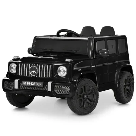 Дитячий електромобіль Bambi Mercedes Benz G-class одномісний з пультом керування, чорний