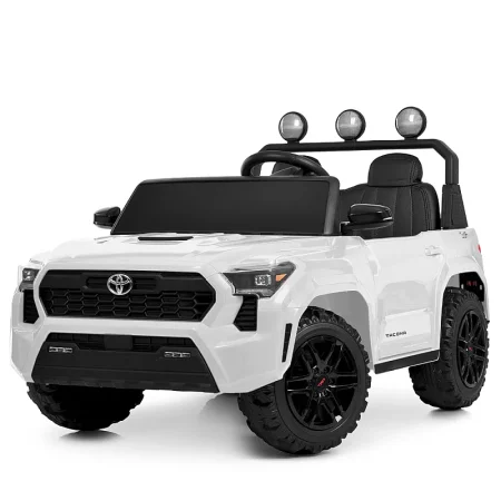 Детский электромобиль Bambi Toyota Tundra с EVA колесами, белый.