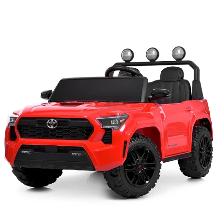 Детский электромобиль Bambi Toyota Tundra с EVA колесами, красный