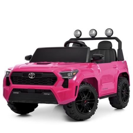 Детский электромобиль Bambi Toyota Tundra с EVA колесами, розовый