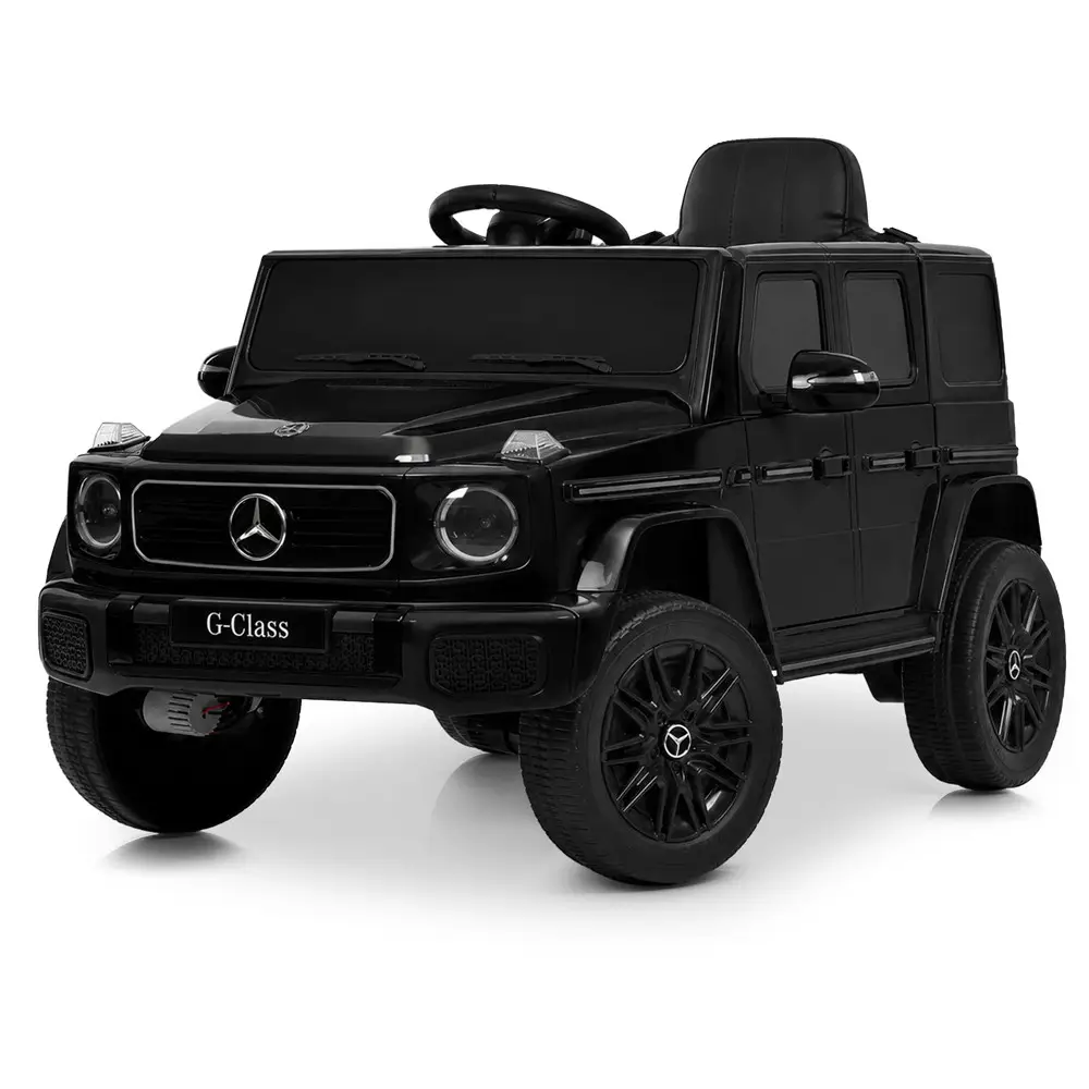 Дитячий електромобіль Bambi Mercedes G-class одномісний з пультом керування, чорний