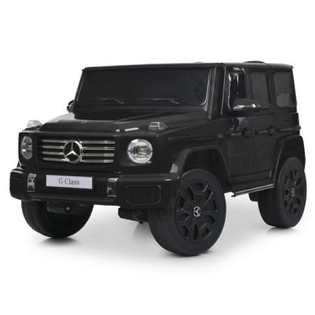 Дитячий електромобіль Bambi Mercedes G-Class з м'яким сидінням та пультом керування, чорний
