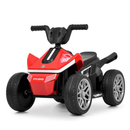 Детский электроквадроцикл Bambi одноместный с EVA-колесами, красный.