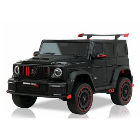 Дитячий електромобіль Mambi Mercedes Brabus повноприводний зі спойлером, чорний