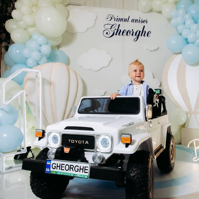 Дитячі електромобілі з повним приводом (4x4)