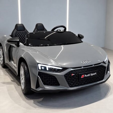 Дитячий електромобіль Bambi Audi R8 Sport, сірий