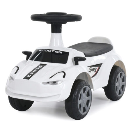 Дитячий каталка-толокар Bambi scooter speed одномісний ,білий